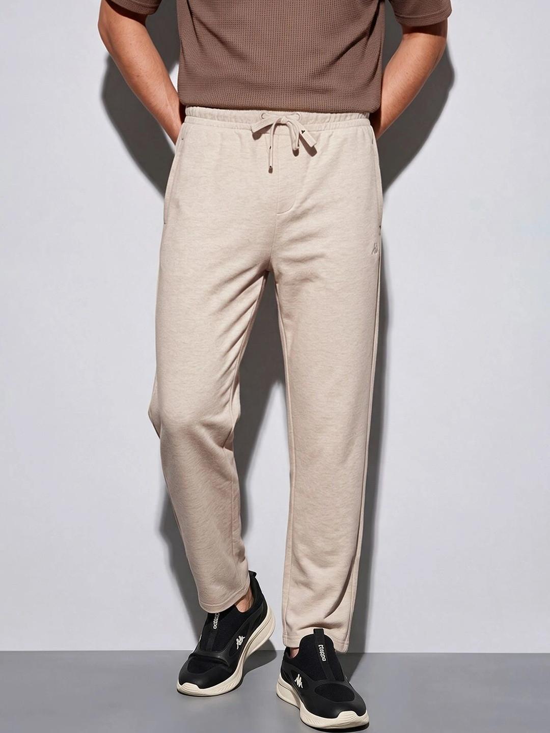 Kappa Men Regular Fit Brand Logo Training Track Pants