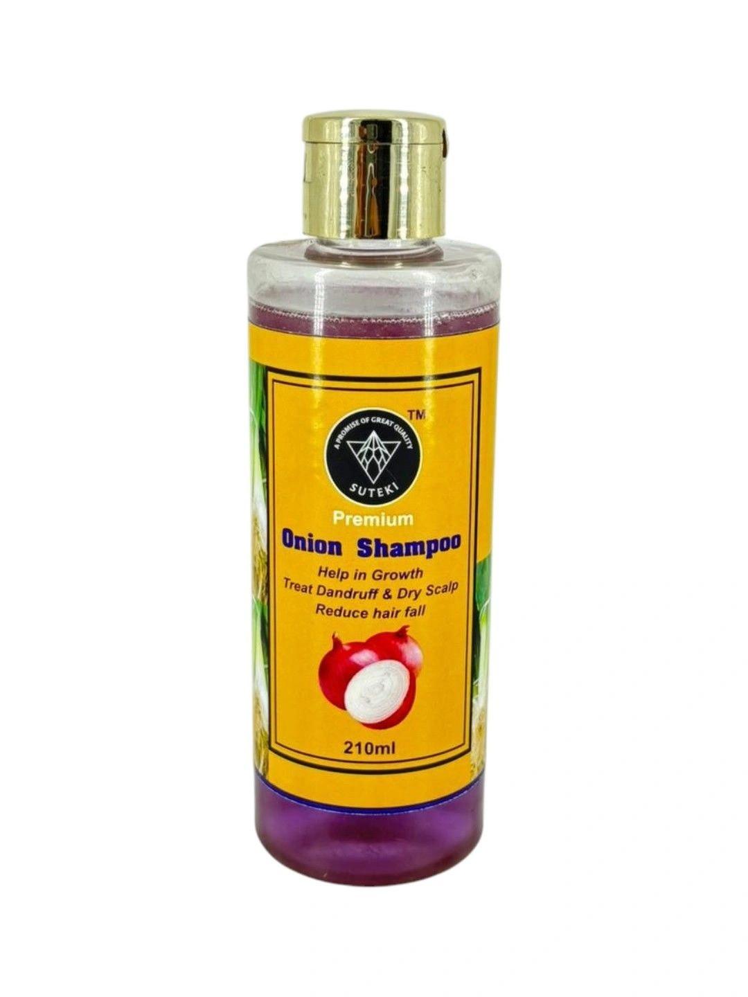 SUTEKI Premium Onion Shampoo for Hair Growth - 210 ml