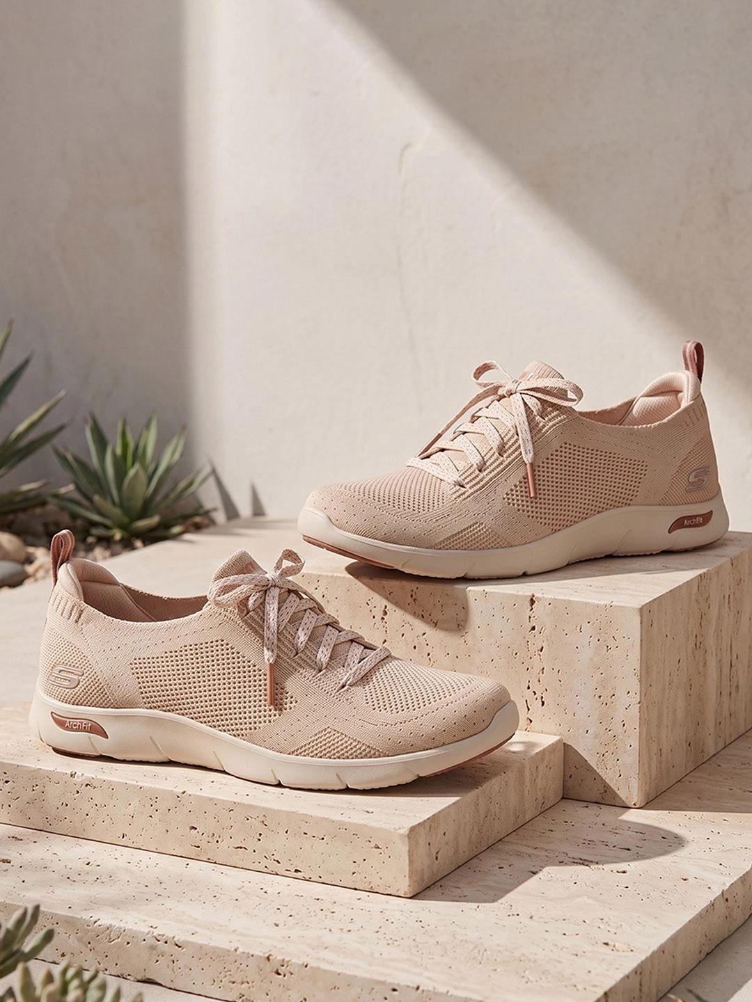 Skechers Arch Fit Refine-Freesia Women Round Toe Sneakers