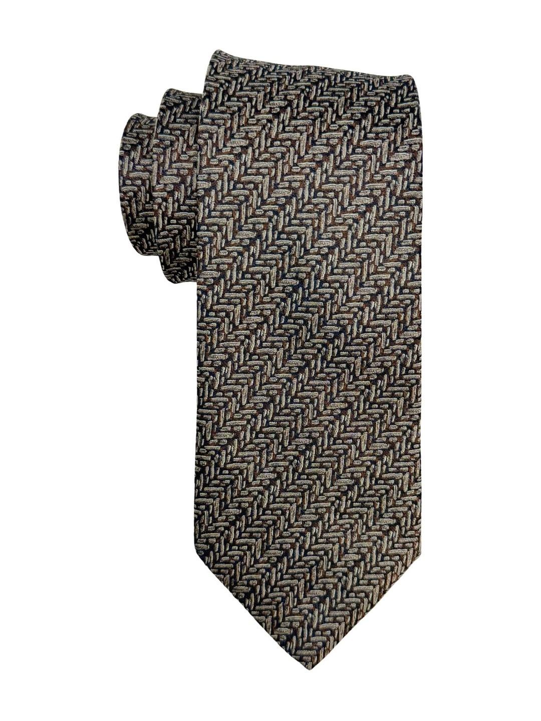 INVICTUS Men Woven Design Broad Tie