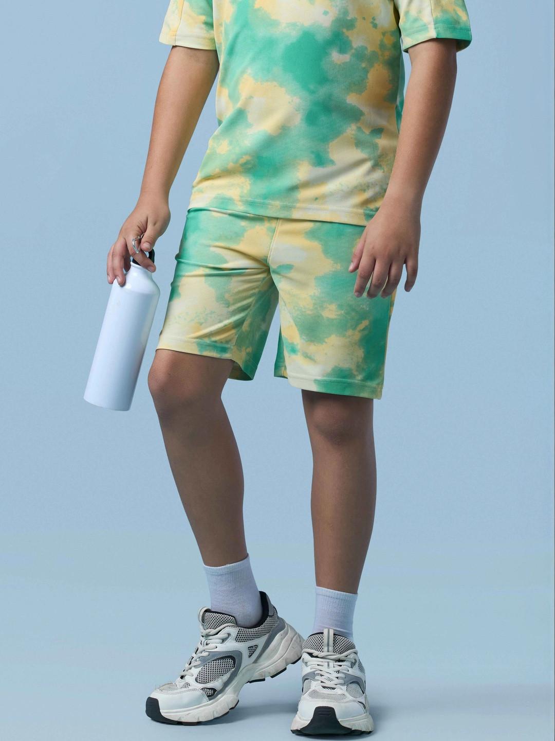 Technosport Boys Washed Training or Gym with Technology Shorts