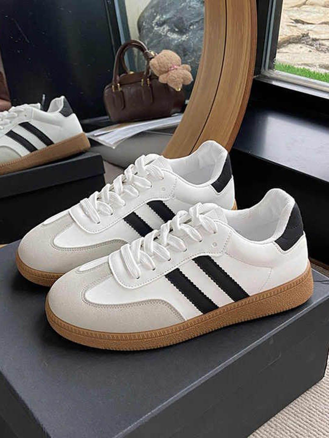 Ifah Women Lightweight Striped Sneakers