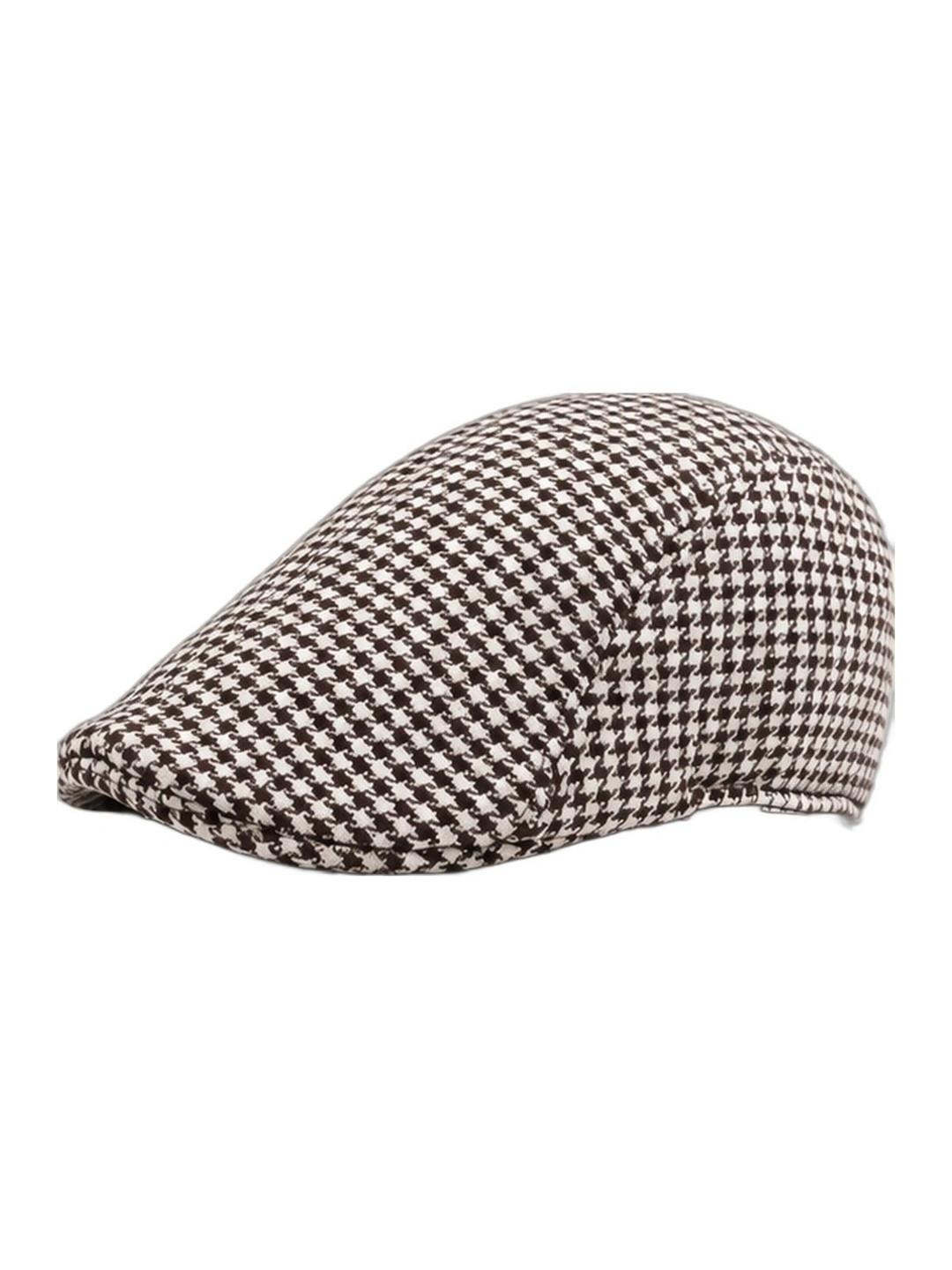 HETESHE Women Printed Woollen Ascot Cap