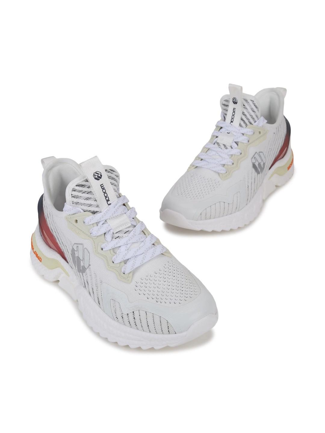 Woodland Women Textured Leather Sneakers