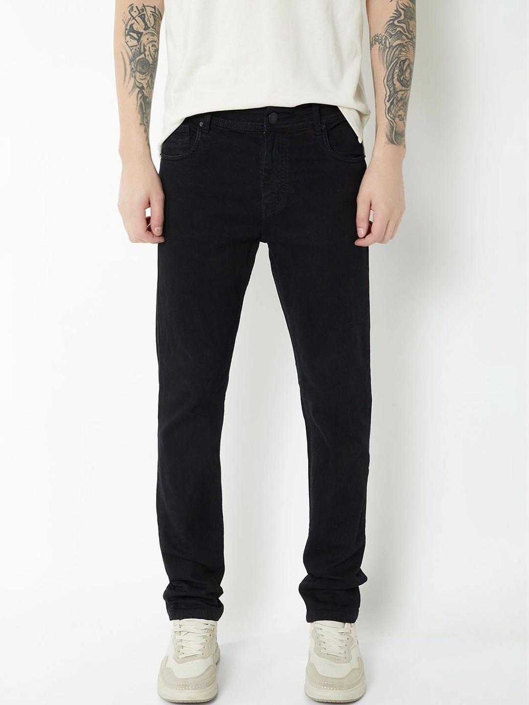 max Men Regular Fit Mid-Rise Stretchable Jeans