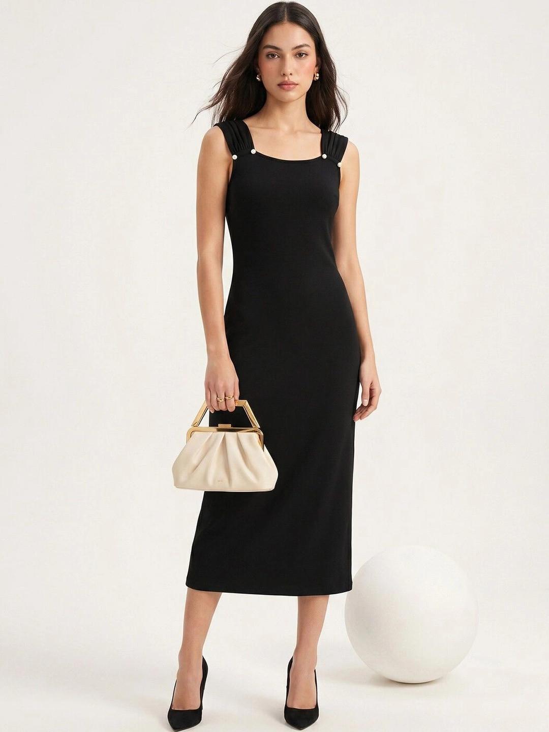 SZN Women Bodycon Midi Dress