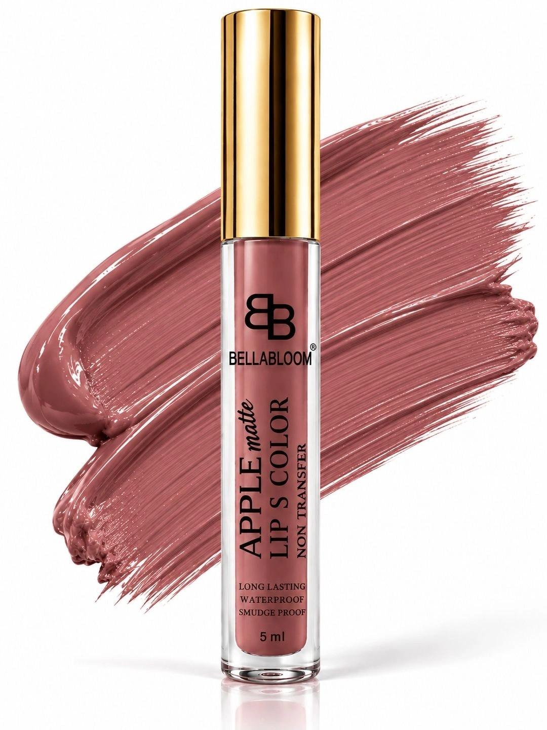 BELLABLOOM Waterproof Matte Liquid Lipstick - 5 ml - Mauve Pink