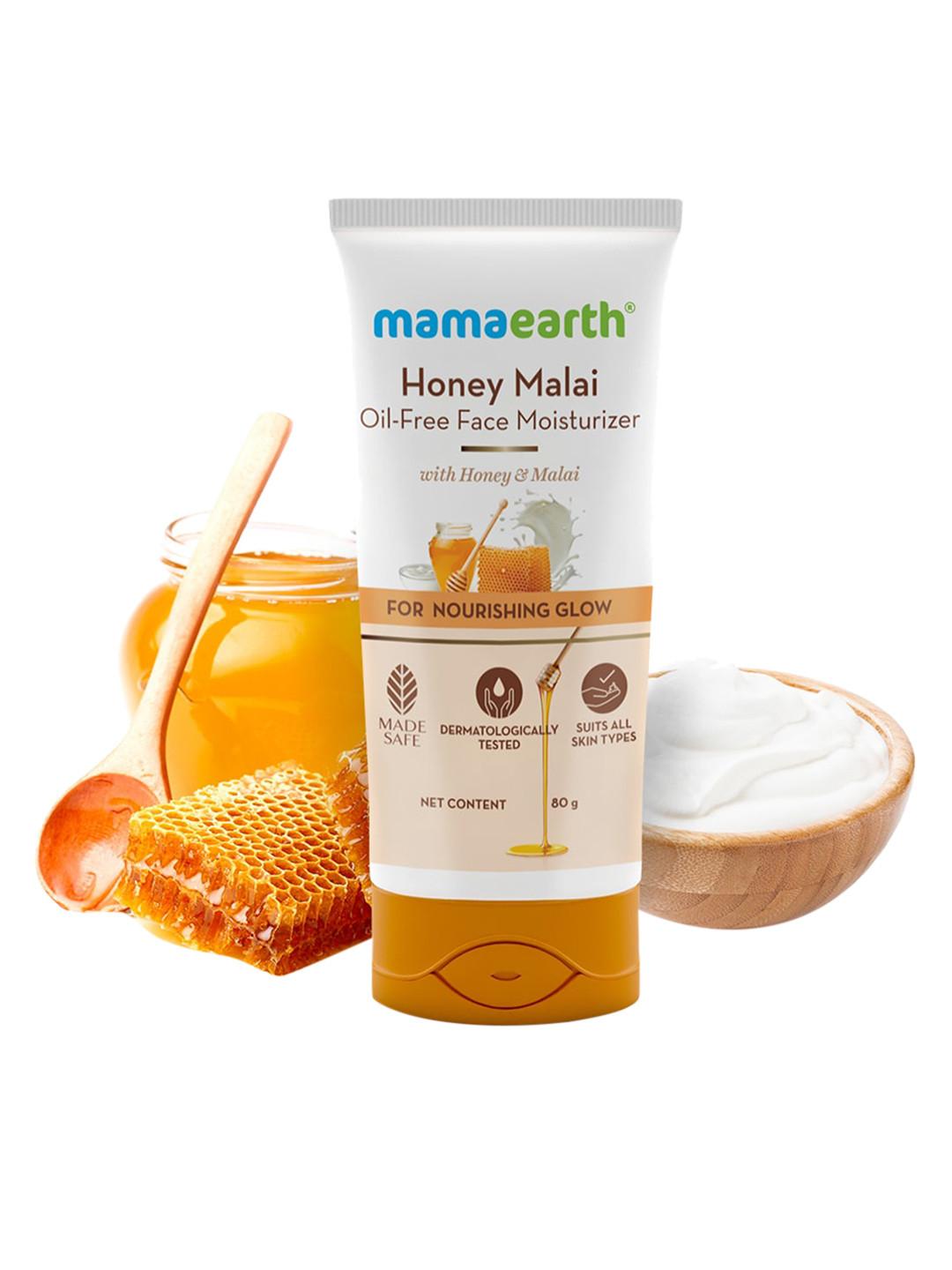 Mamaearth Honey Malai Oil-Free Face Moisturizer 80g