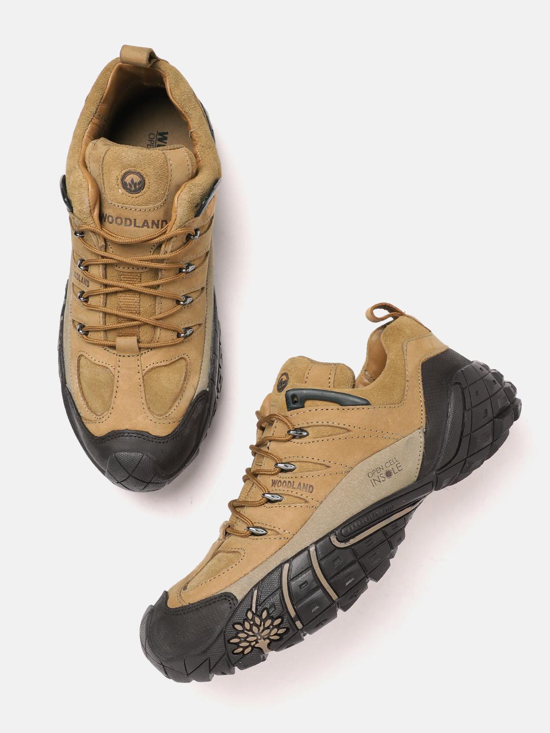 Woodland Men Nubuck Leather Sneakers
