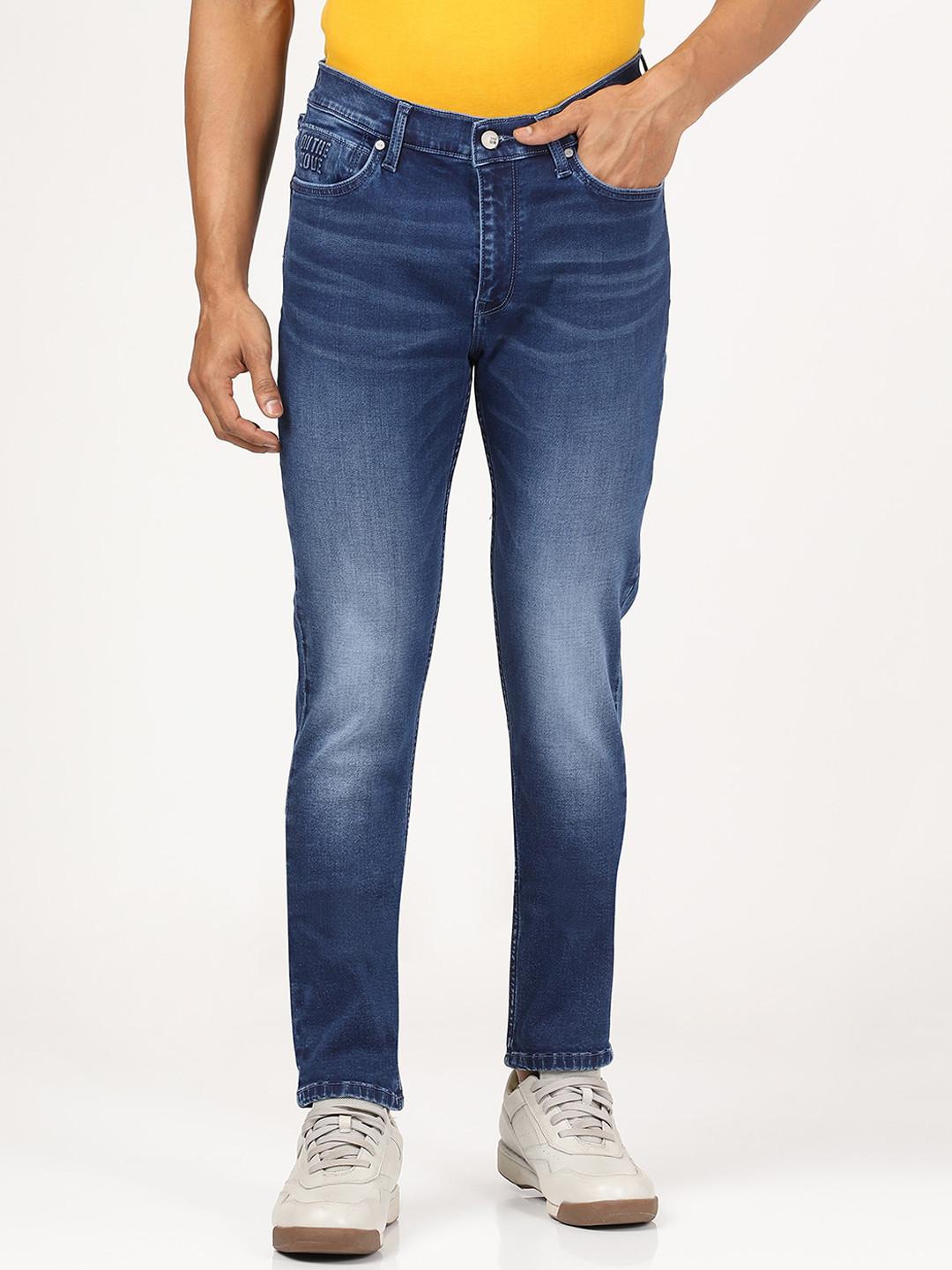 Lee Men Bruce Slim Fit Heavy Fade Stretchable Jeans