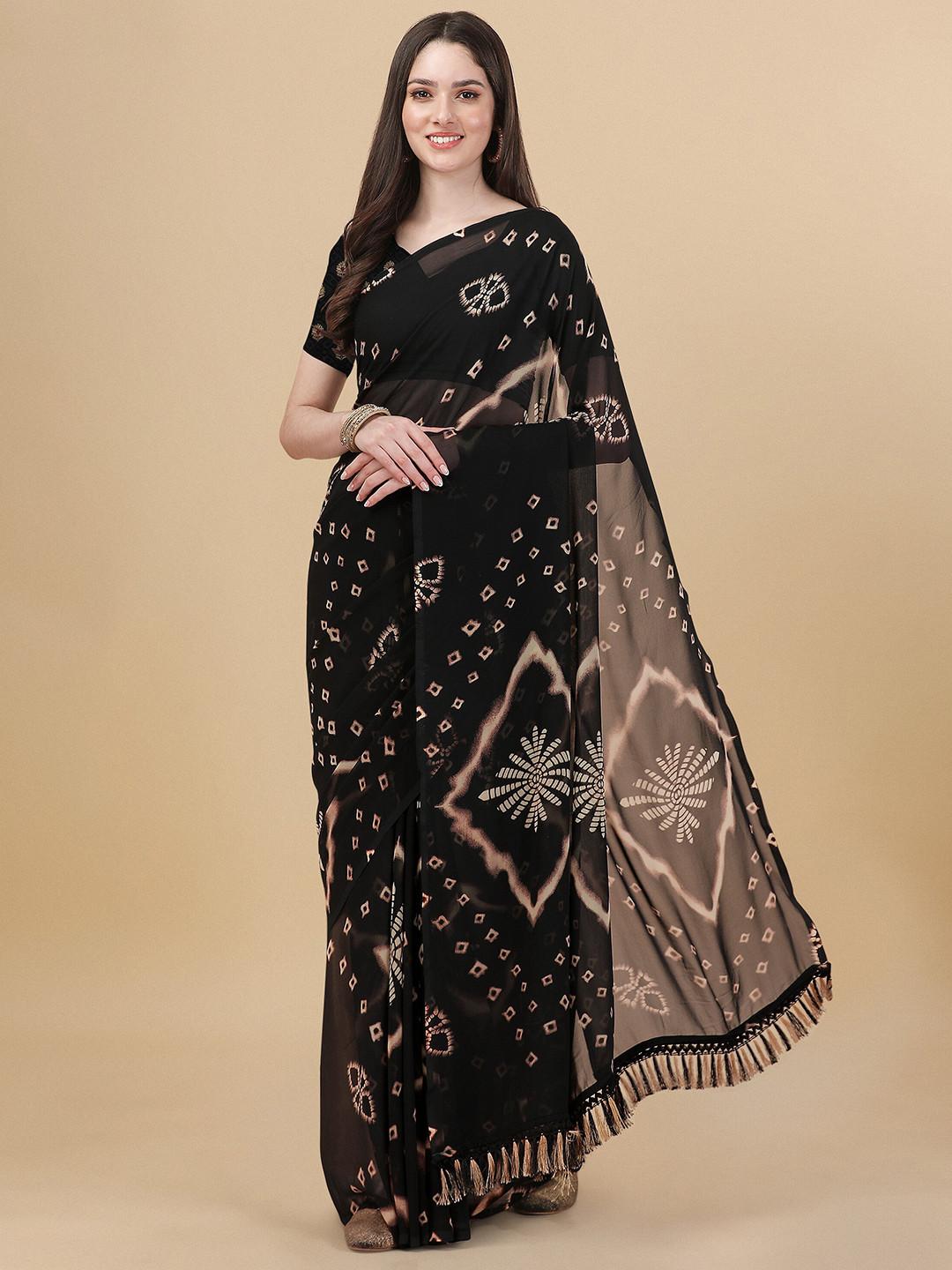 Mitera Jaali Chanderi Saree