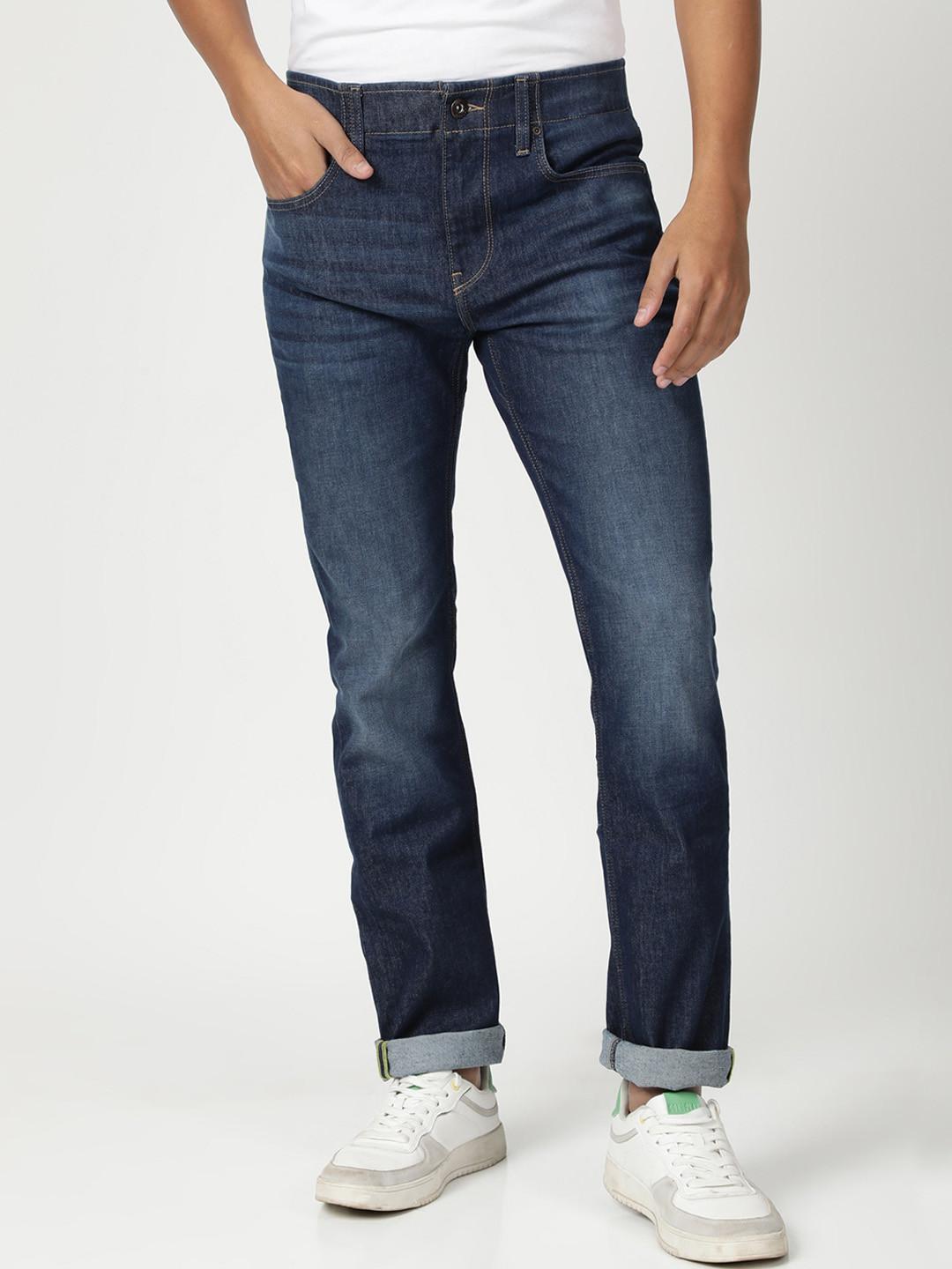 Lee Men Slim Fit Light Fade Stretchable Jeans