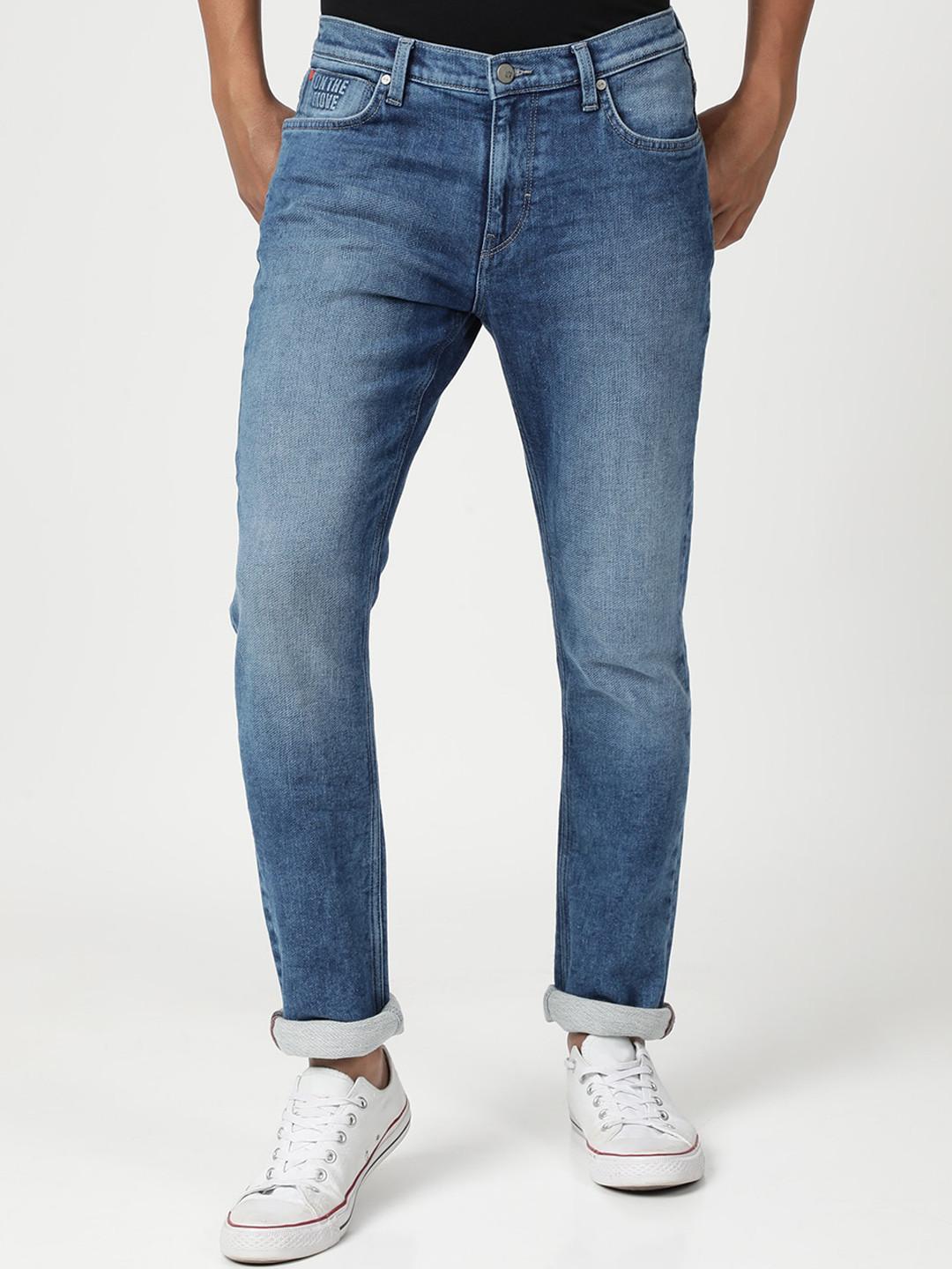 Lee Men Bruce Skinny Fit Heavy Fade Stretchable Jeans