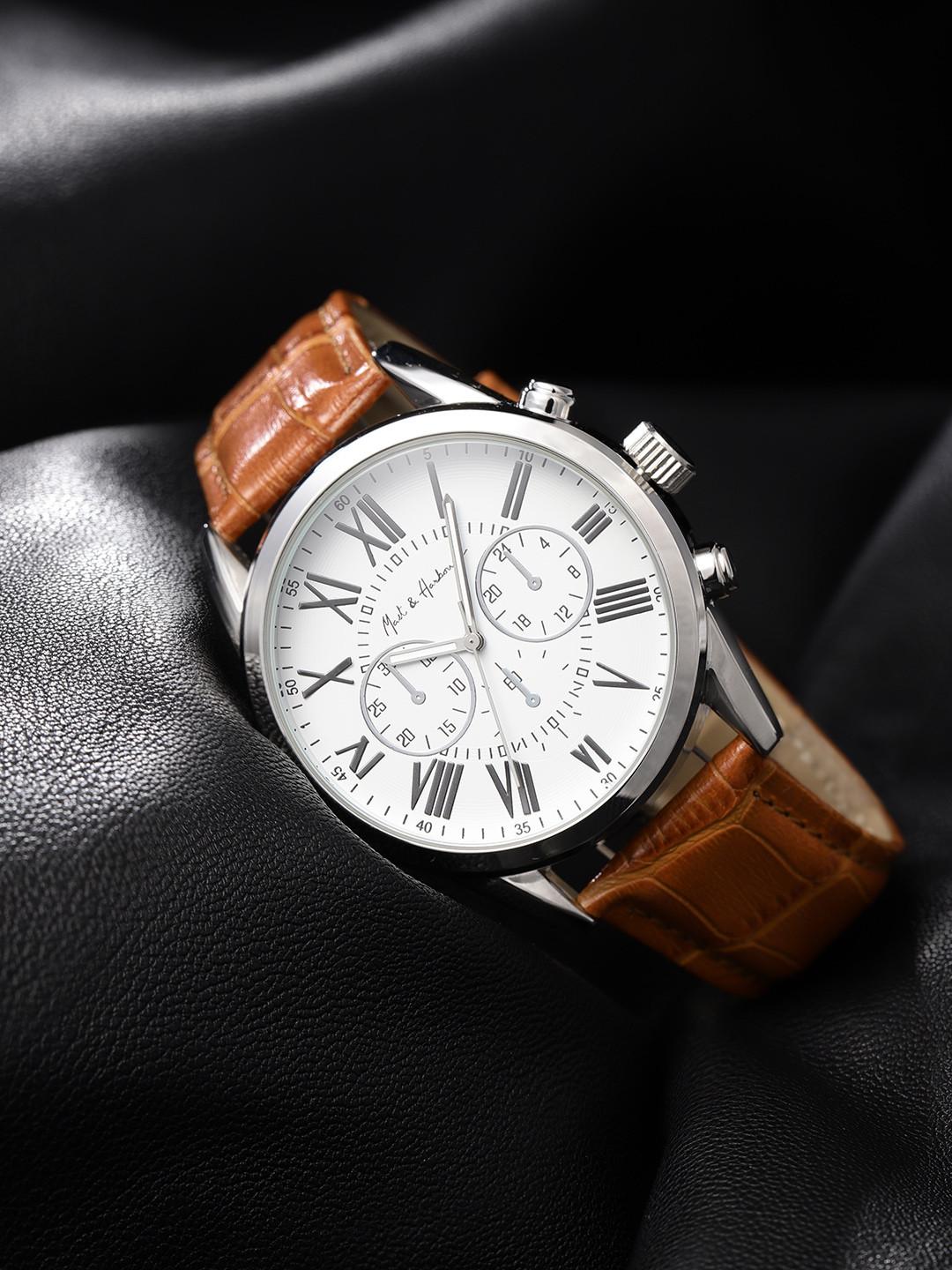 Mast & Harbour Unisex White Analogue Watch MFB-PN-LW3240A