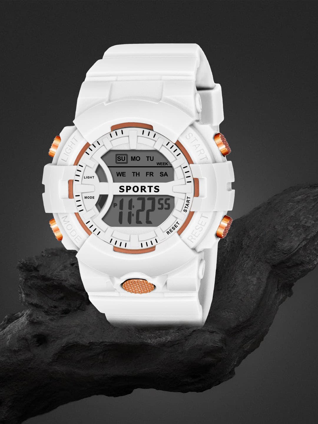 Shocknshop Kids LED Backlight Analogue and Digital Multi Function Watch WCH325