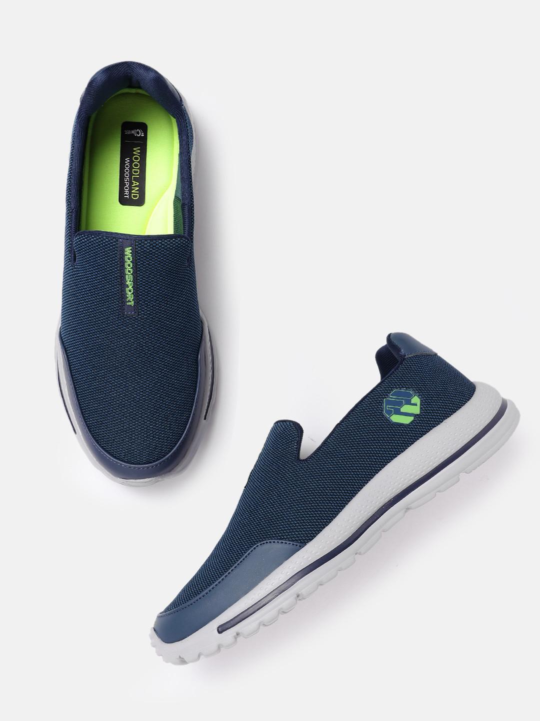Woodland Men Woven Design Running Shoes