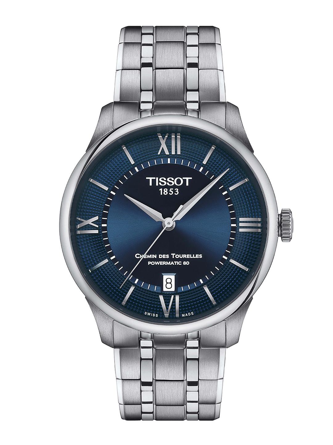 TISSOT Men Dial & Stainless Steel Straps Analogue Automatic Motion Powered Watch