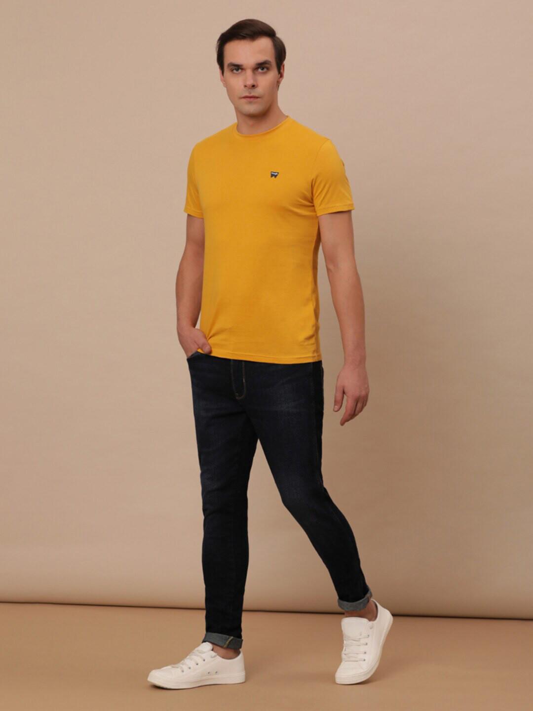 Wrangler Round Neck Short Sleeves Cotton T-shirt