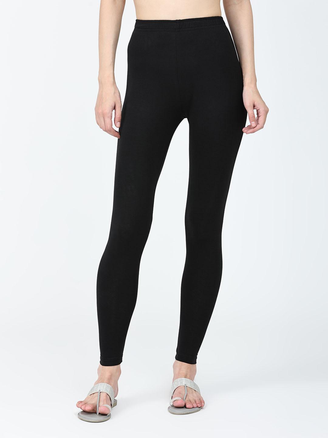 Robinbosky Women Ankle-Length Cotton Leggings