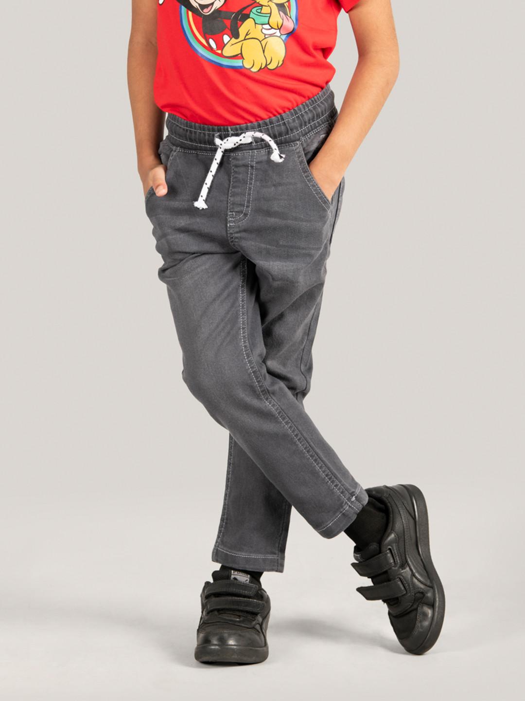 Zalio Boys Heavy Fade Stretchable Pure Cotton Jeans