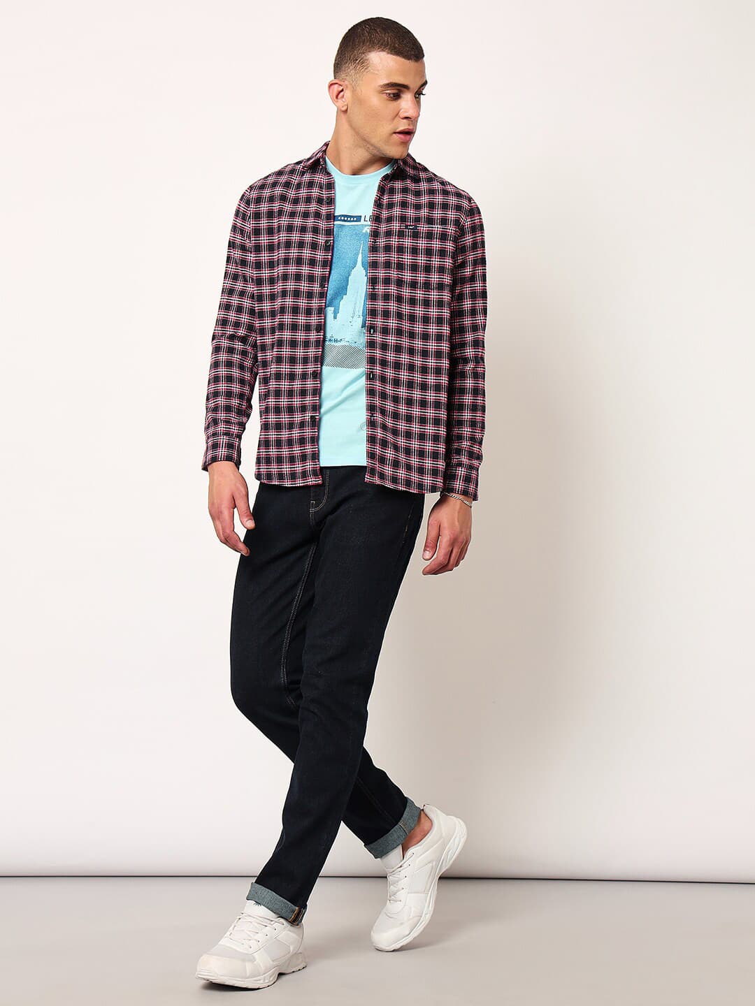 Lee Slim Fit Buffalo Checked Casual Shirt