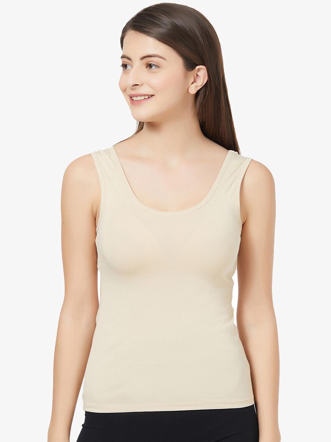 Soie Women Non Padded Cotton Camisoles