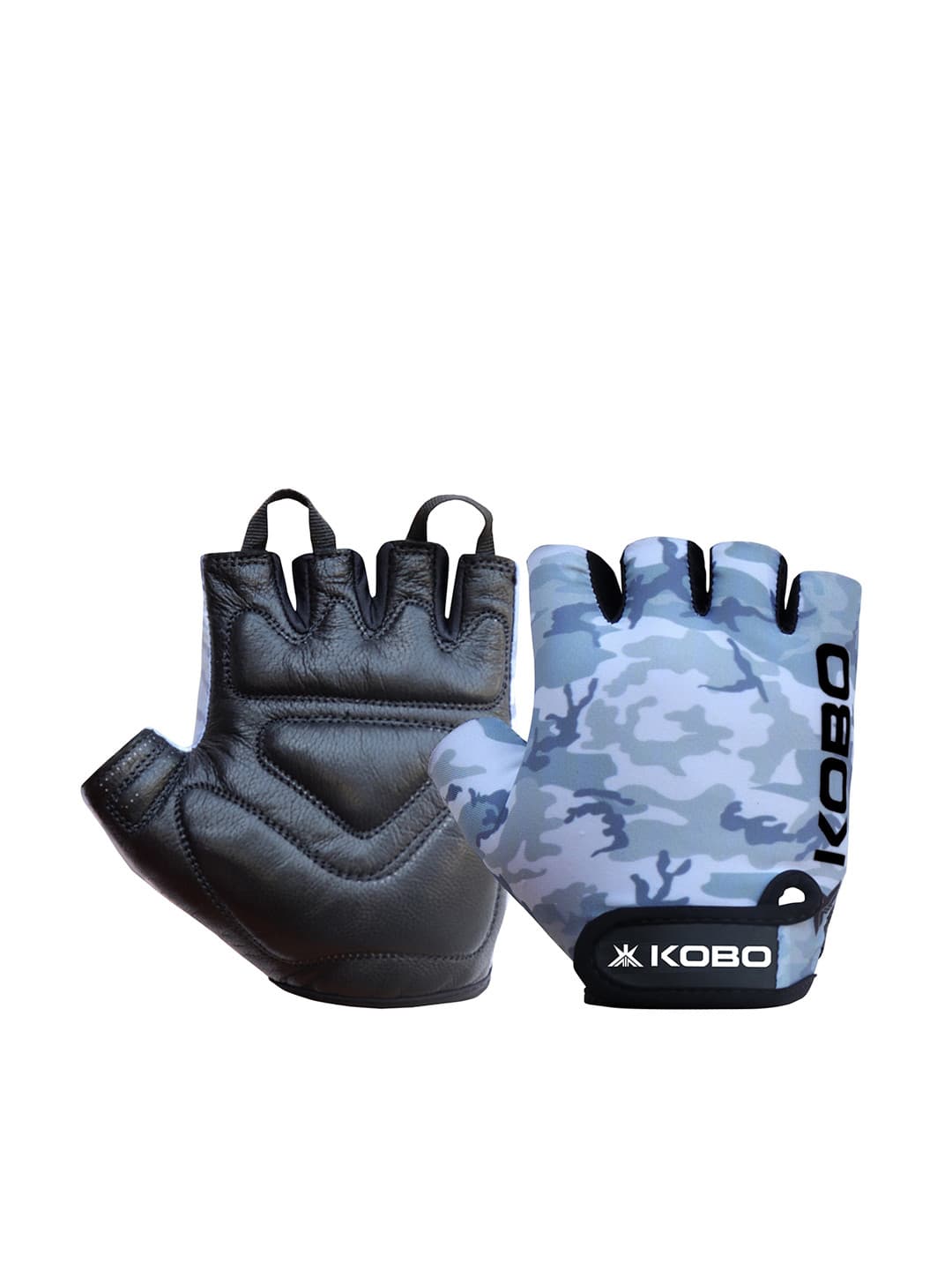 KOBO Women Leather Weight Lifting Fitness Gym Gloves