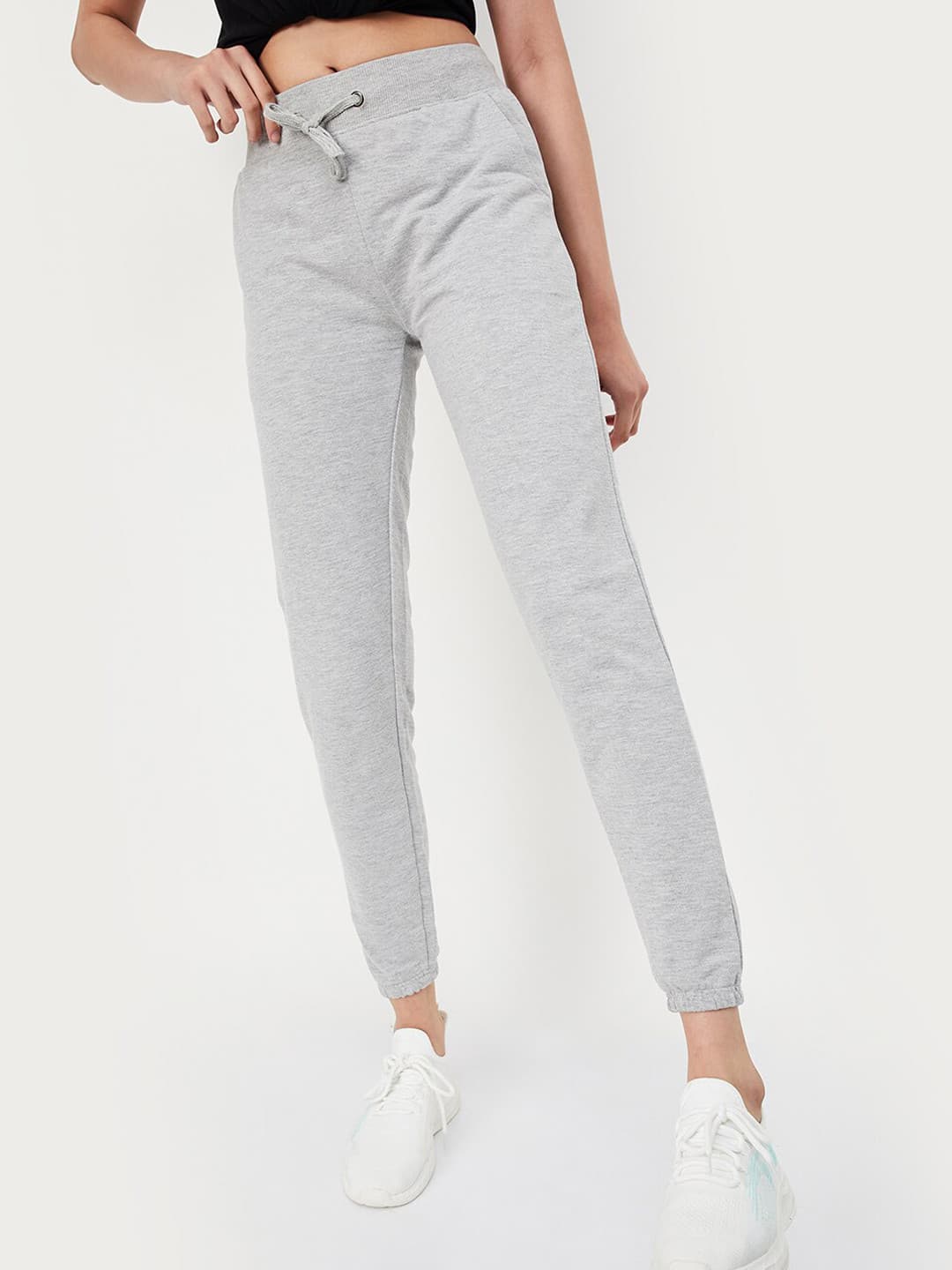 max Women Mid-Rise Sports Joggers