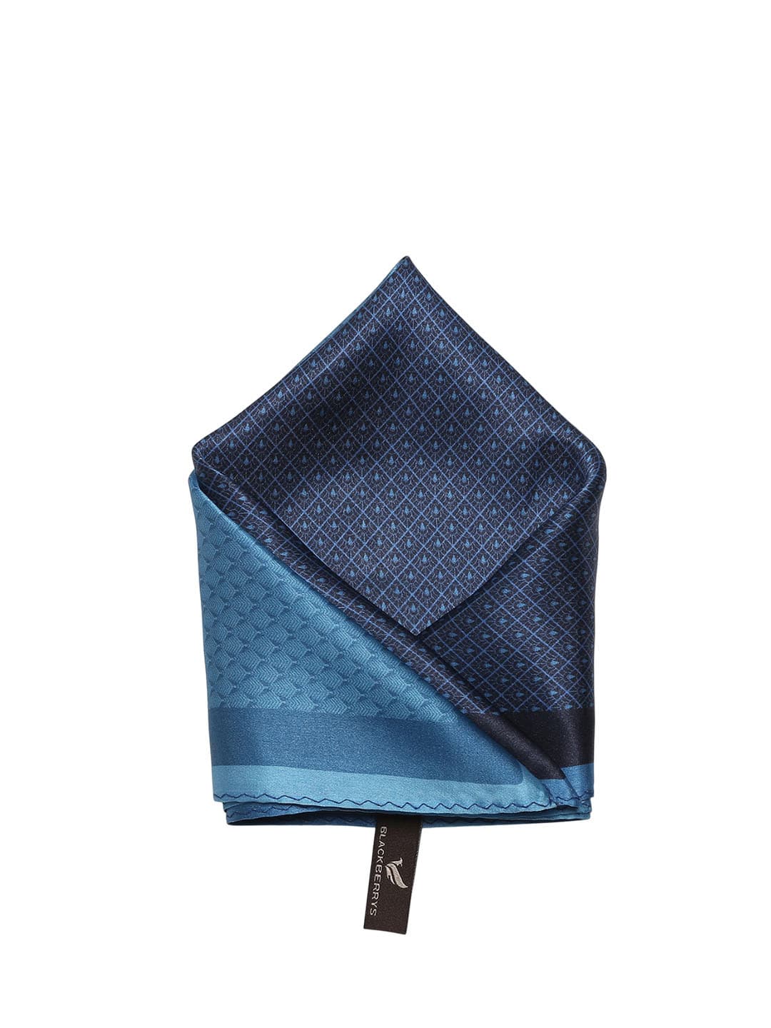 Blackberrys Printed Silk Pocket Squares