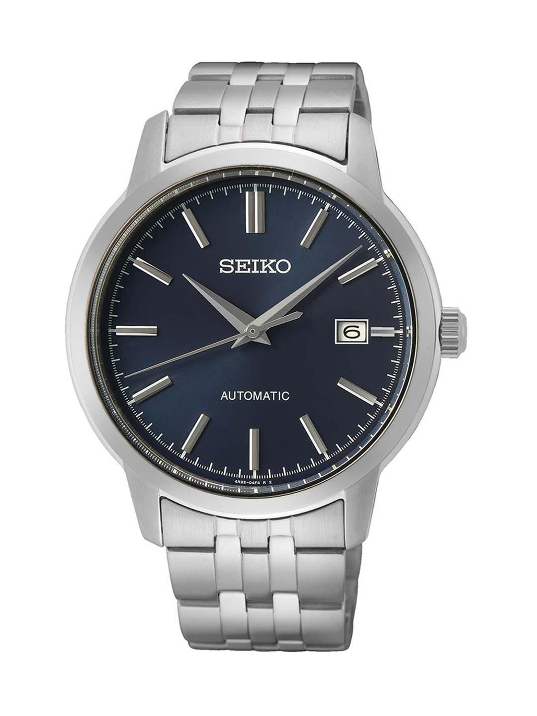 SEIKO Men Printed Dial & Stainless Steel Straps Analogue Watch SRPH87K1