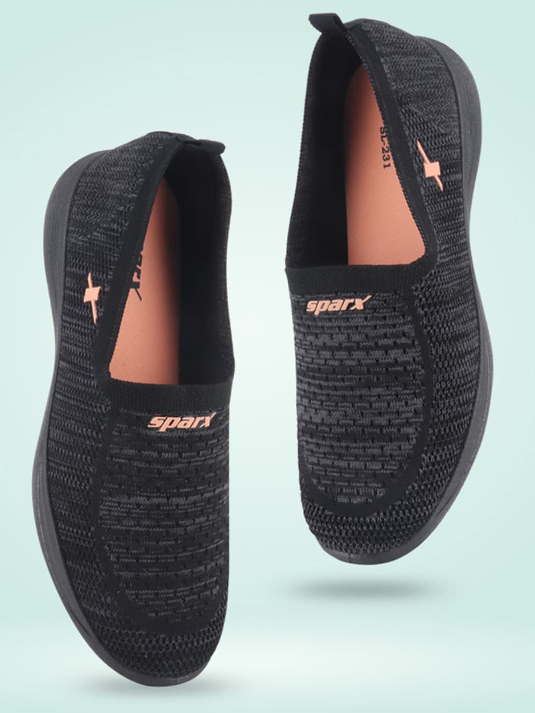 Sparx Women Textured Slip-On Shoes