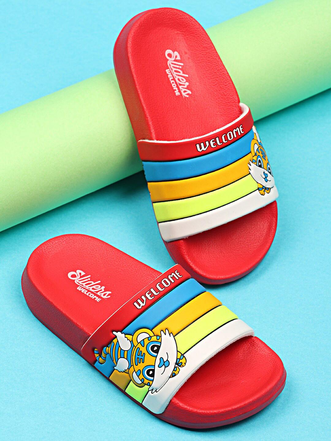 WELCOME Kids Lightweight & Comfortable Arch Support Durable Anti-Skid Flip Flops