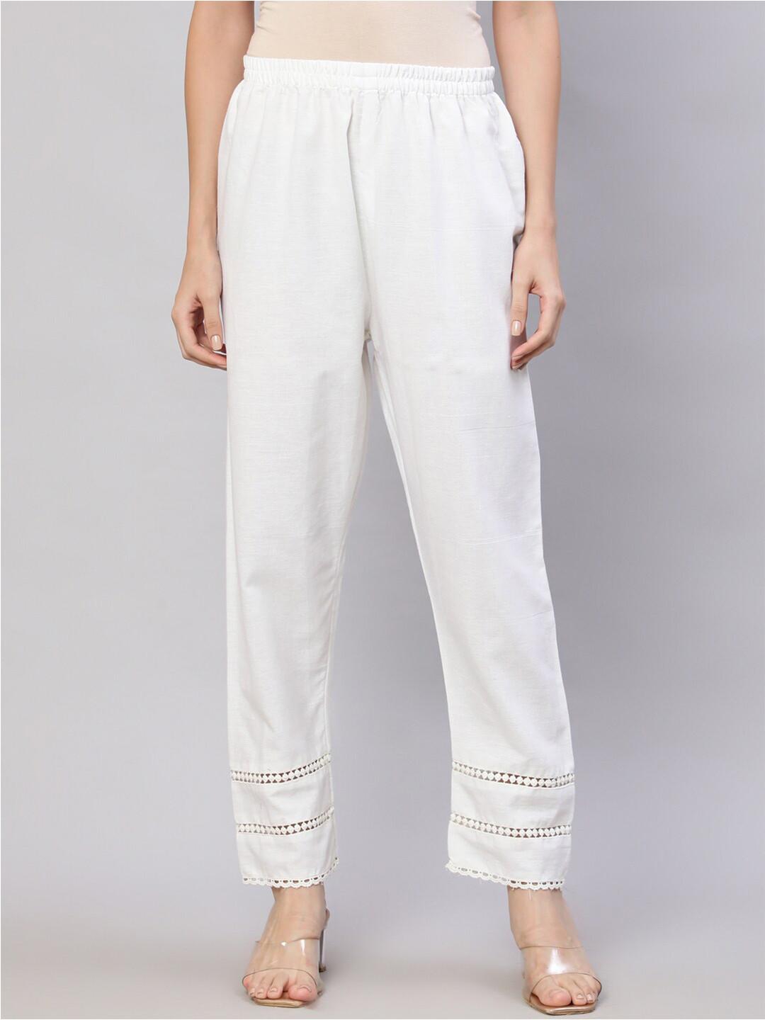 Nayo Women Ethnic Straight Fit Palazzo