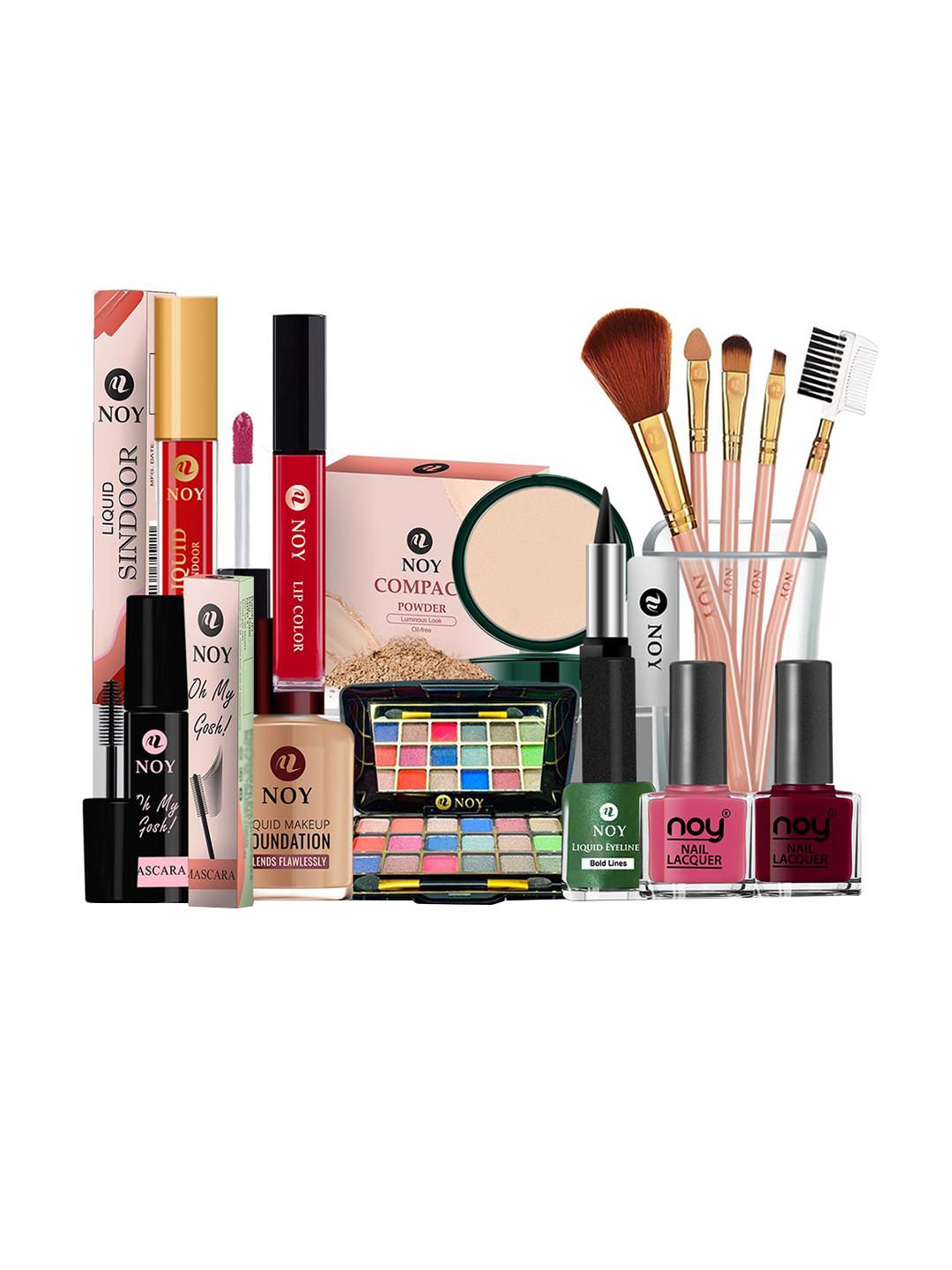 NOY 15 Pcs Opulence Makeup Combo- Luxurious Beauty Pairings For Glam - Combo No 1261