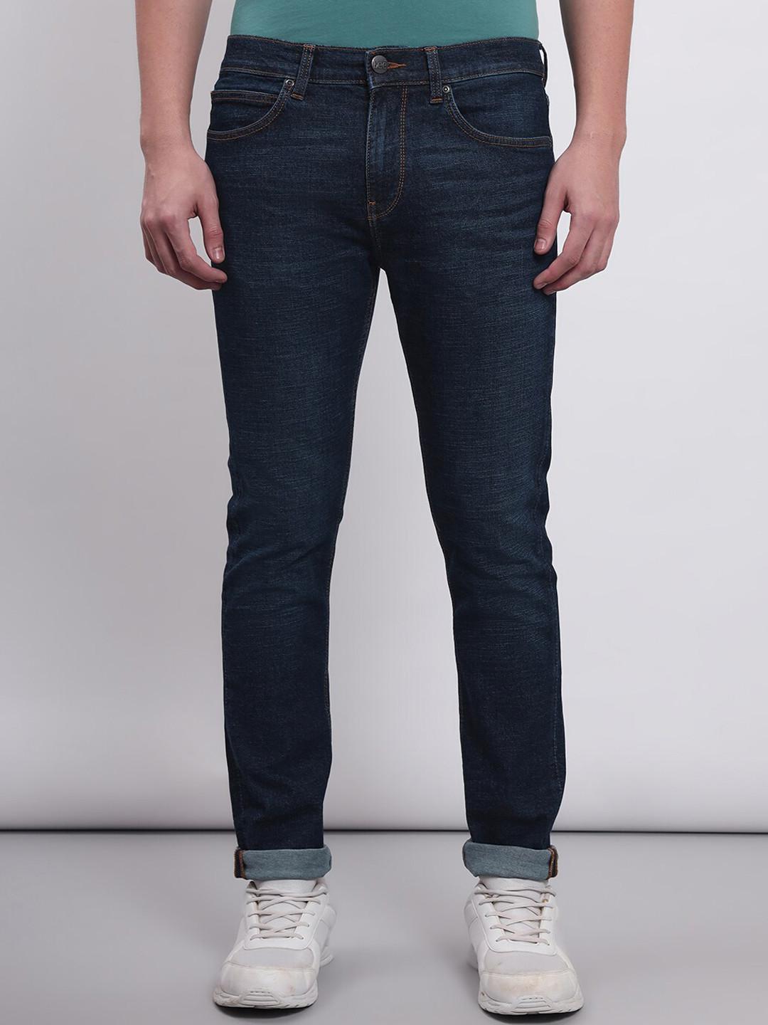 Lee Men Slim Fit Clean Look Stretchable Jeans
