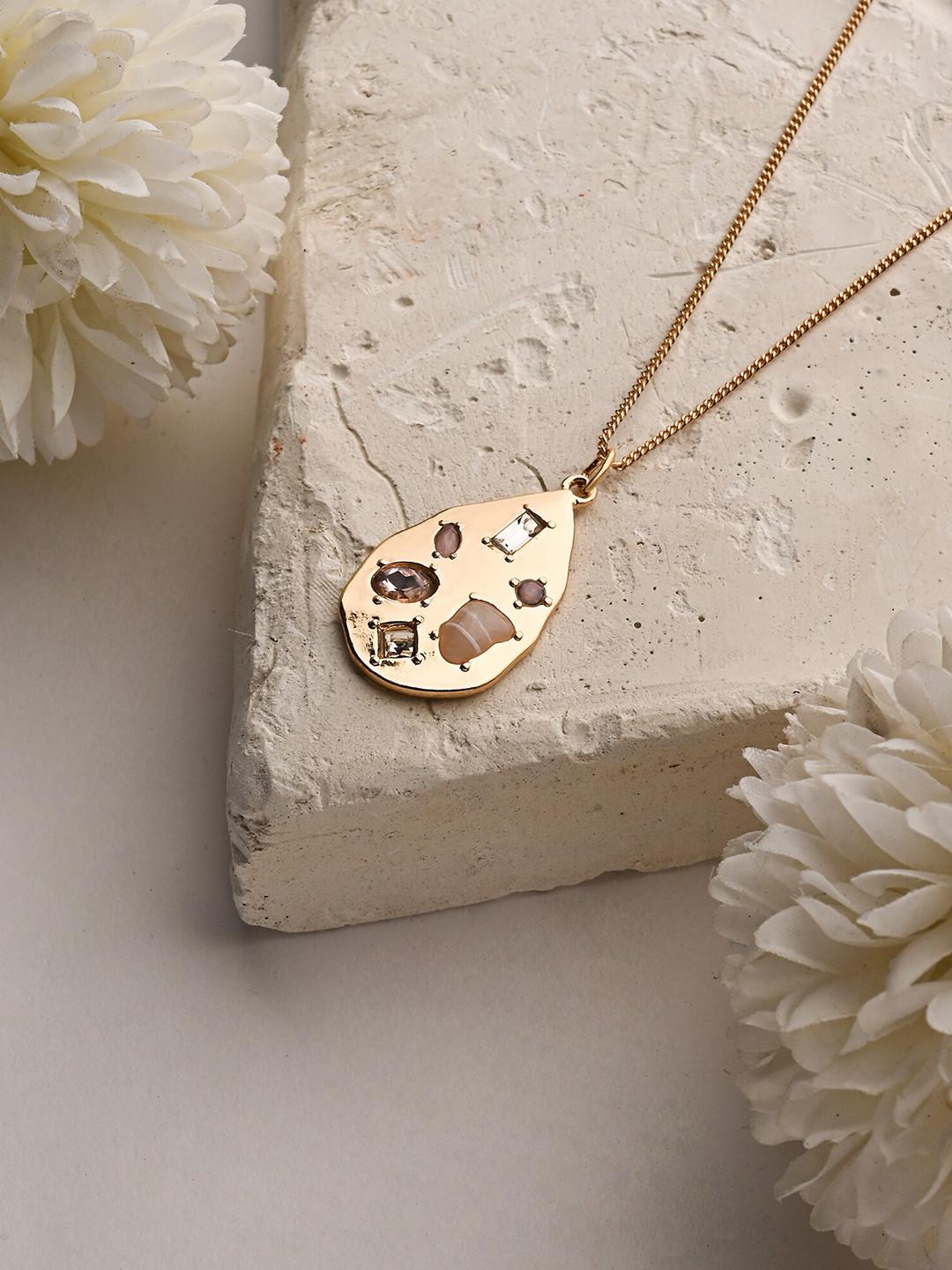 Accessorize Stone-Studded Necklace