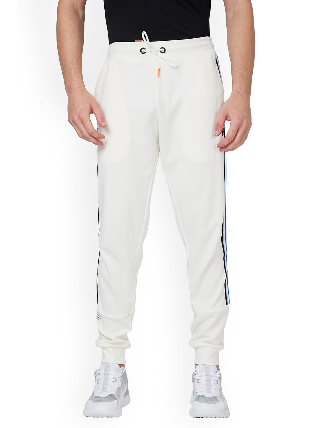 SPYKAR Men Solid Ankle Length Mid-Rise Joggers