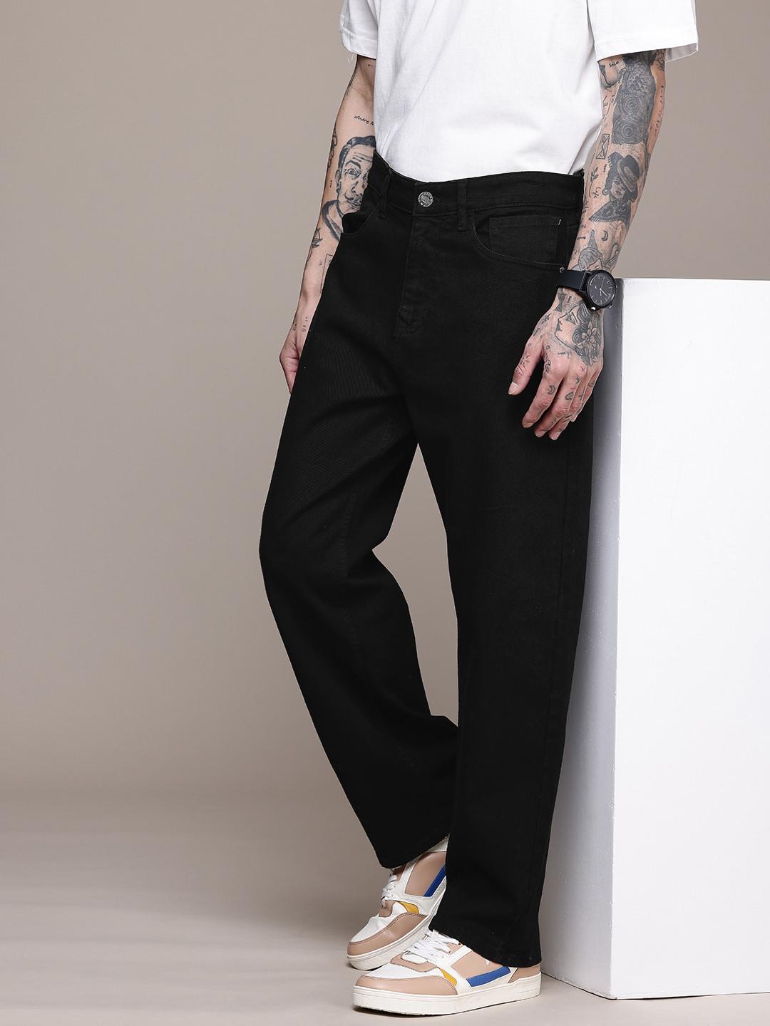 WROGN Men Loose Fit Stretchable Jeans