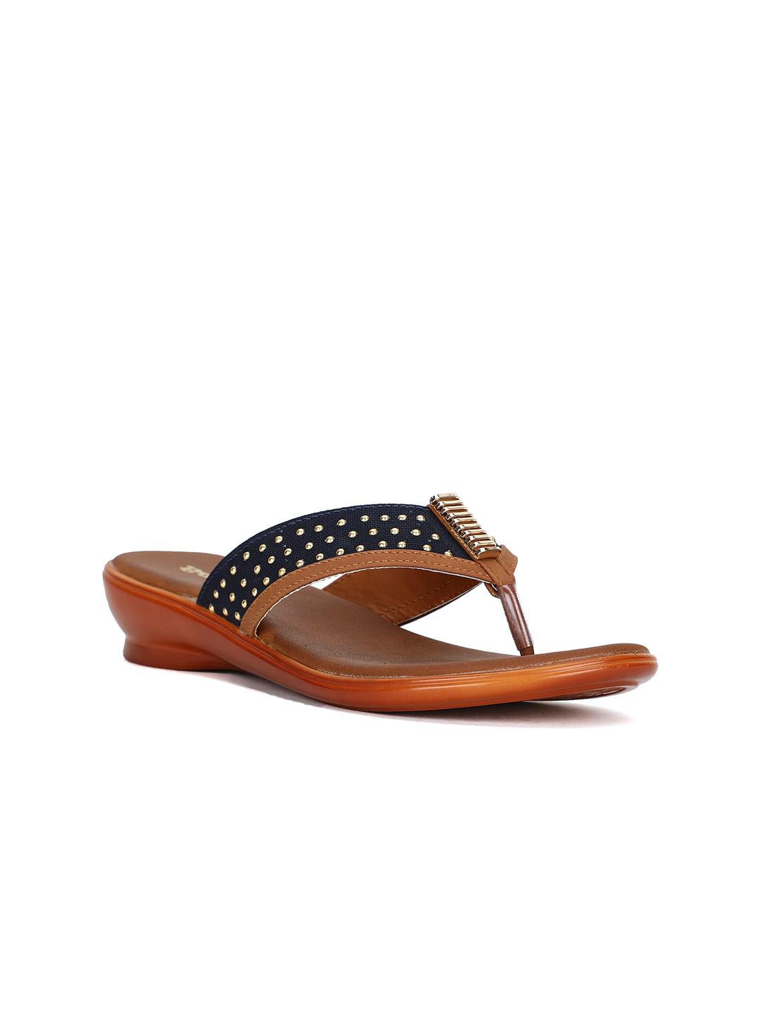 Bata Textured Open Toe Flats
