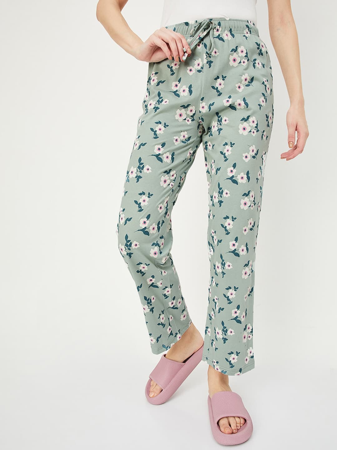 max Printed Pure Cotton Lounge Pants