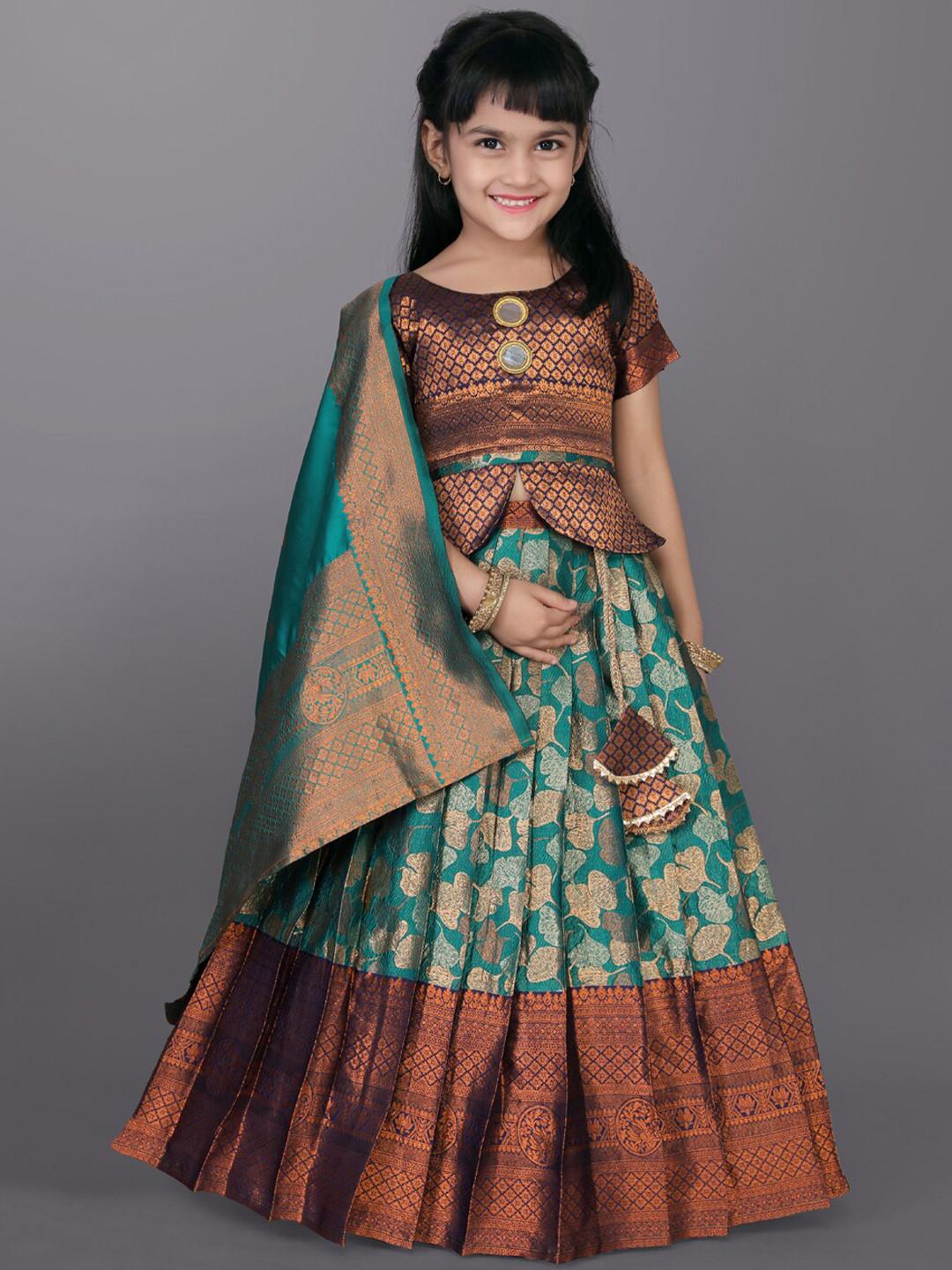 BAESD Girls Ready to Wear Lehenga & Blouse With Dupatta