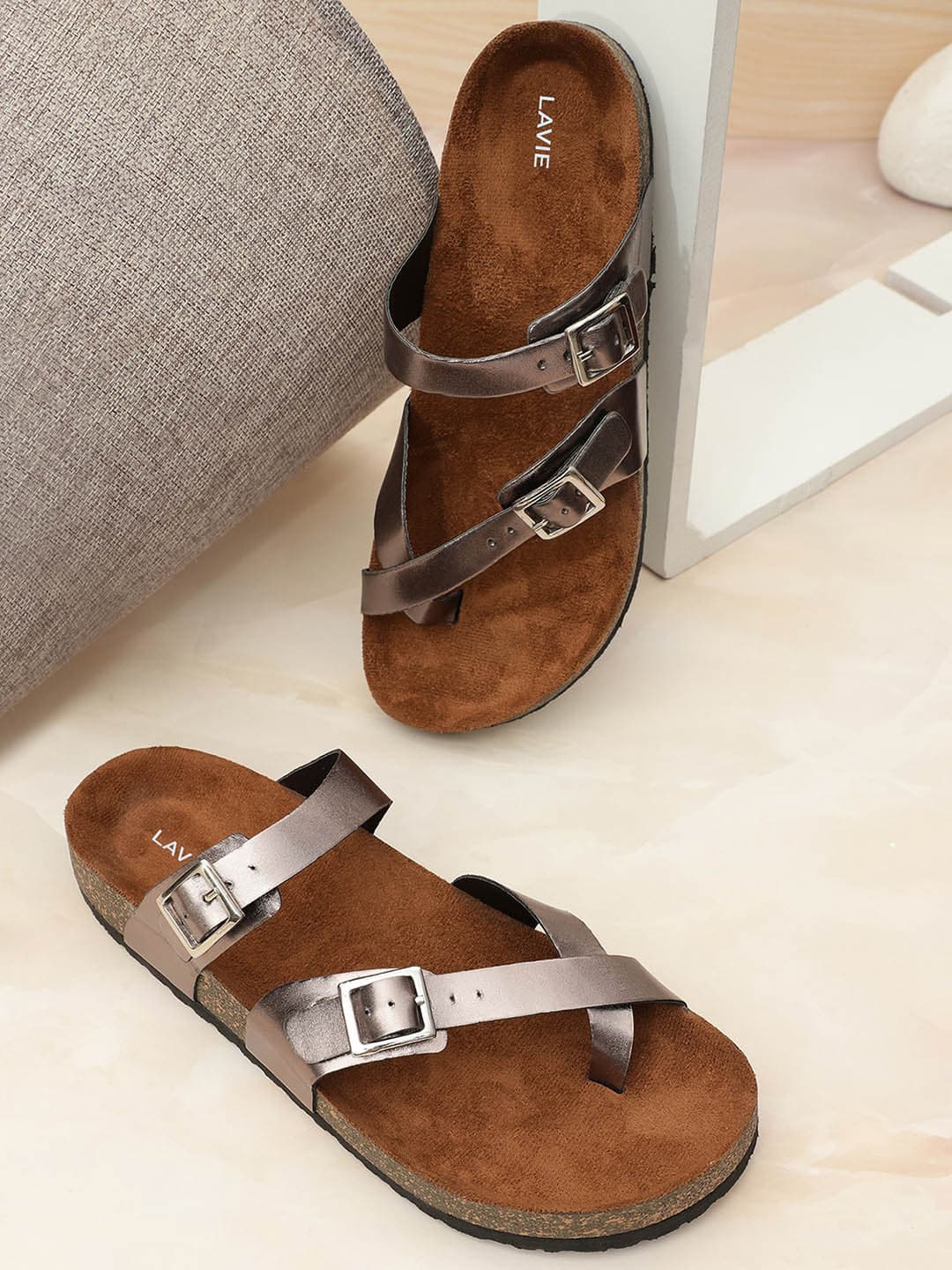 Lavie One Toe Flats With Buckles