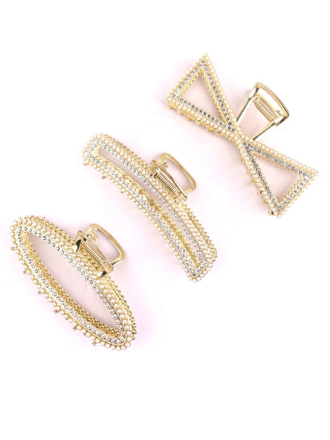 Krelin Set of 3 Embellished Claw Clip