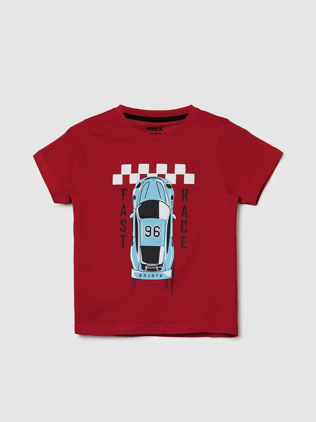 max Boys Graphic Printed Pure Cotton T-shirt