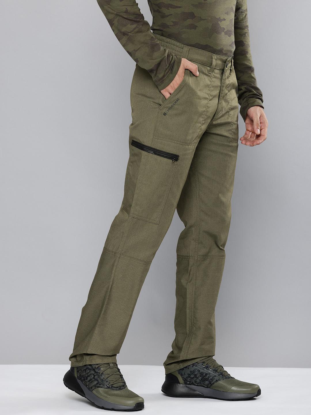 Decathlon Solognac - Men Green SG-100 Lightweight Cargo Pants