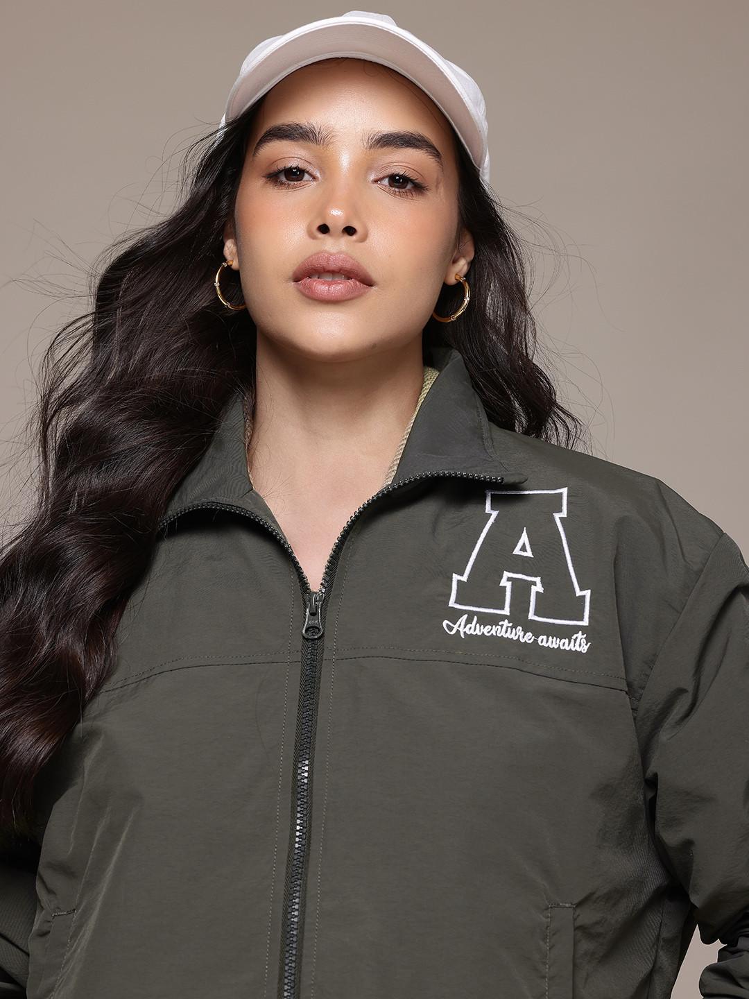 The Roadster Lifestyle Co. Embroidered Detail Tailored Jacket