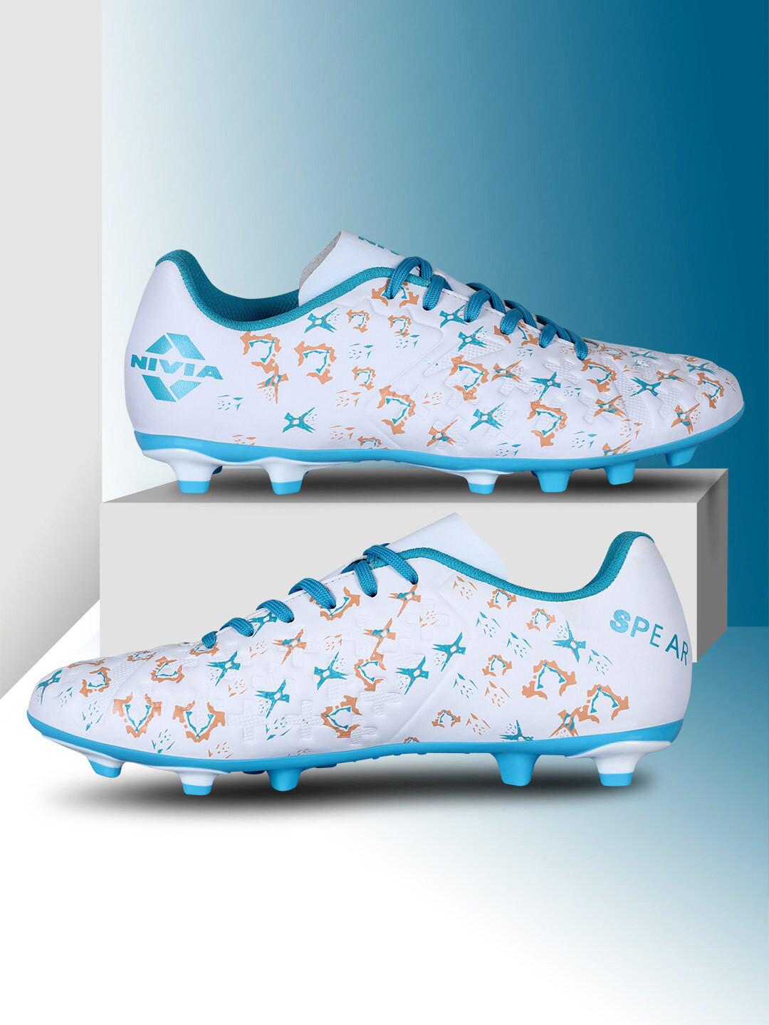 NIVIA Spear 2.0 Football Studs with Lightweight Design For Hard & Grassy Surfaces