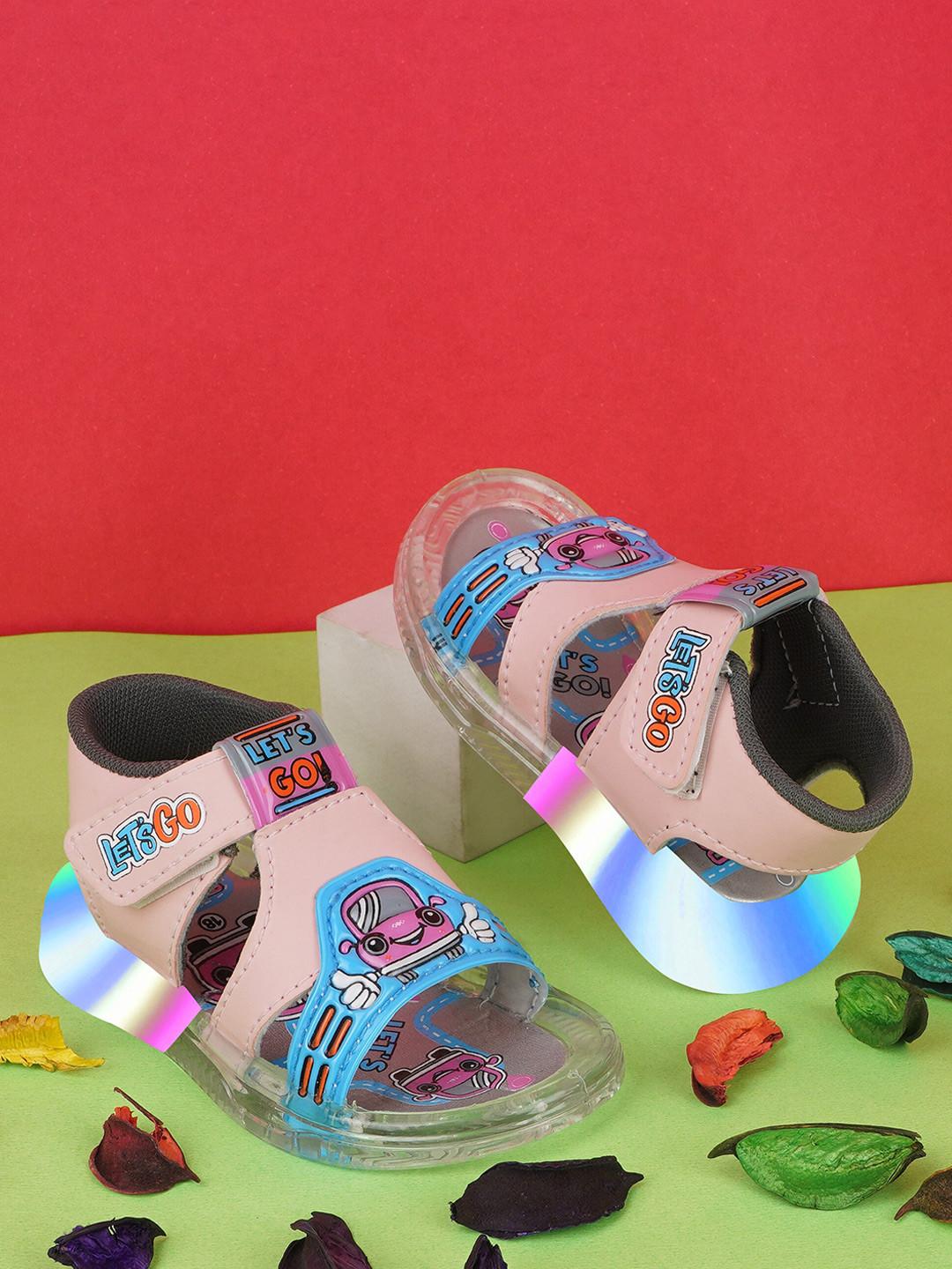 BAESD Girls Dancing Led Light Sports Sandals
