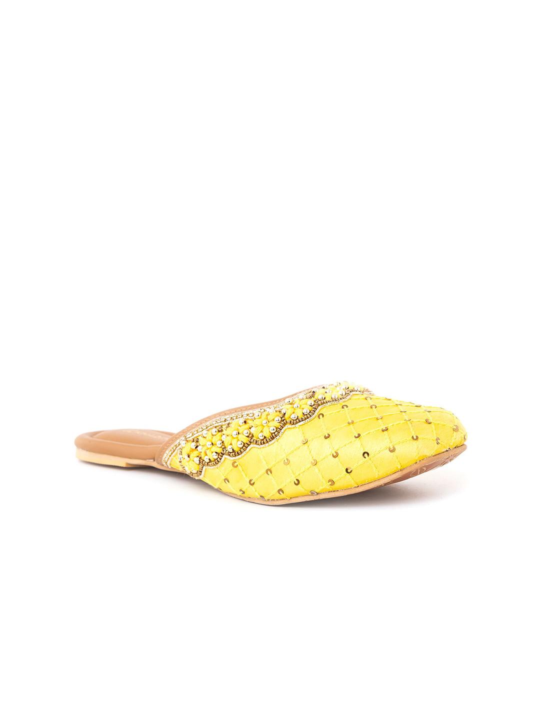 Khadims Embellished Mules Flats