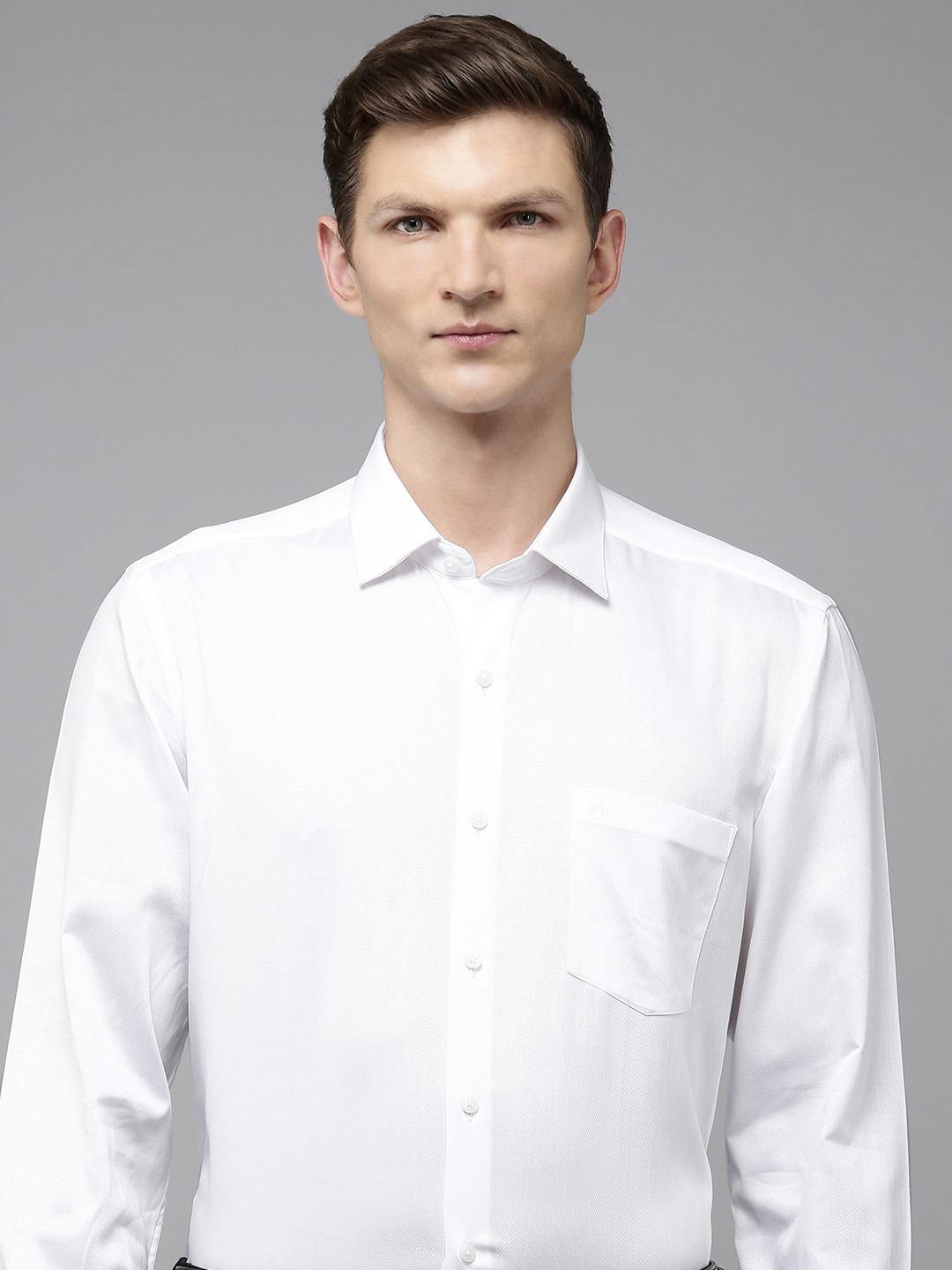 Arrow Original Slim Fit Opaque Pure Cotton Formal Shirt
